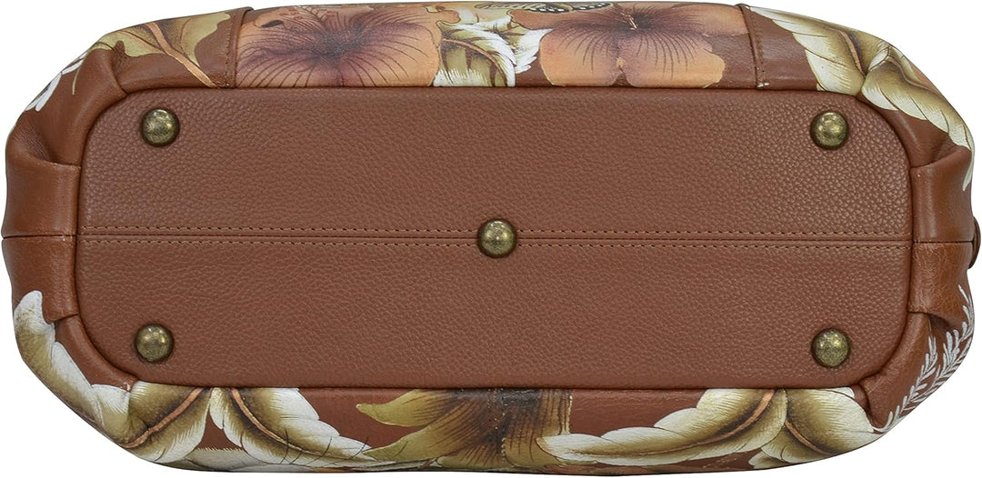AnUSCHKA 469 DNP, Damen Umhängetasche Einheitsgrösse Cleopatra's Leopard Tan, Einheitsgrösse Cleopat