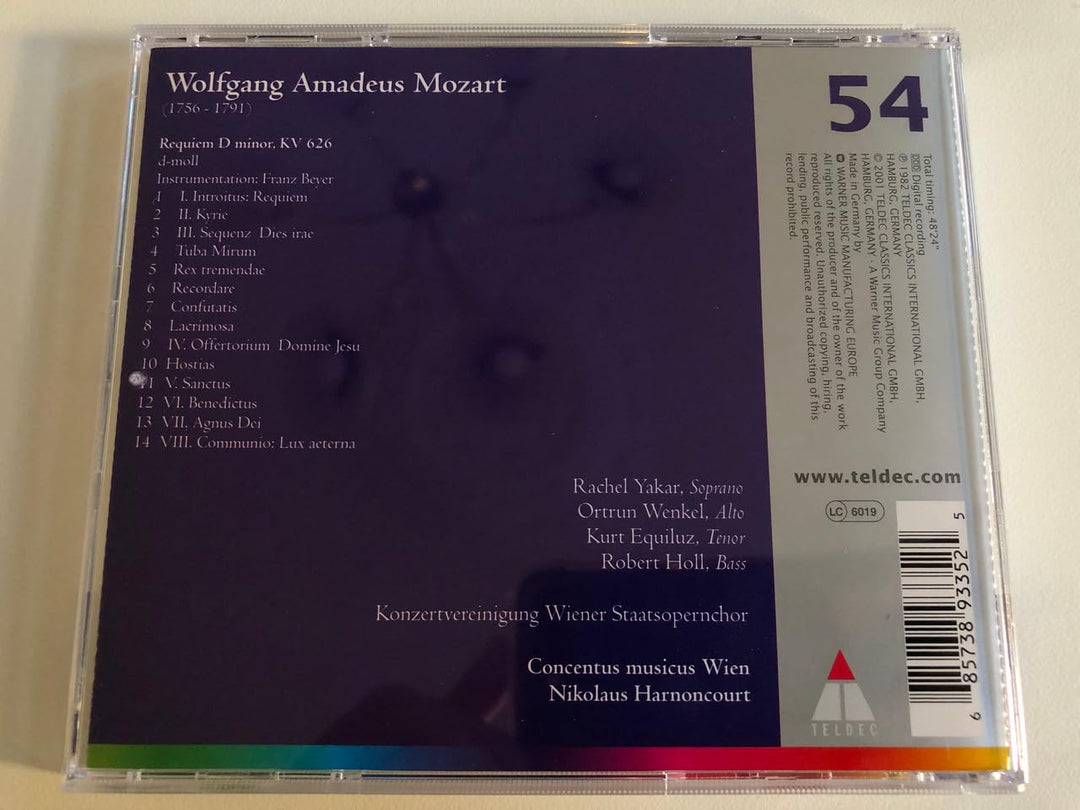 Requiem,K.626, Audio-CD