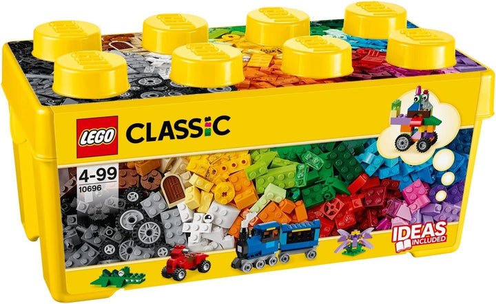 Lego Classic 3er Set: 10696 Lego Mittelgrosse Bausteine-Box, 11023 Grüne Bauplatte & 30417 Gartenblu