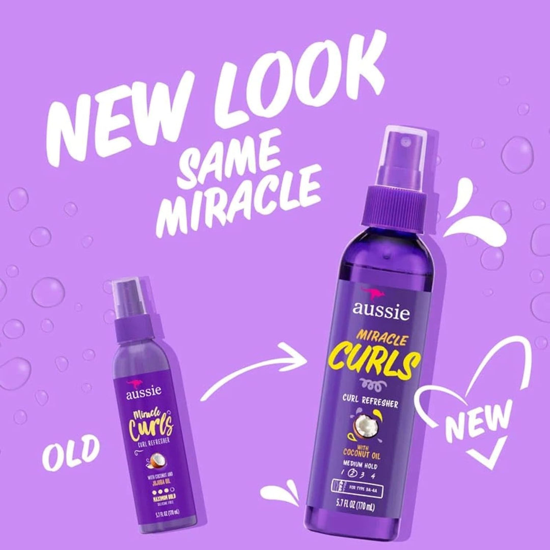 Aussie Miracle Curls Refresher, 170 ml, 2 Stück
