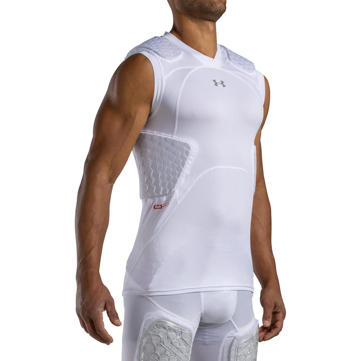 Under Armour Unisex, Teenager UA20420 Gameday Armour Pro 5-Pad Top Youth Youth: M Wt, Youth: M Wt