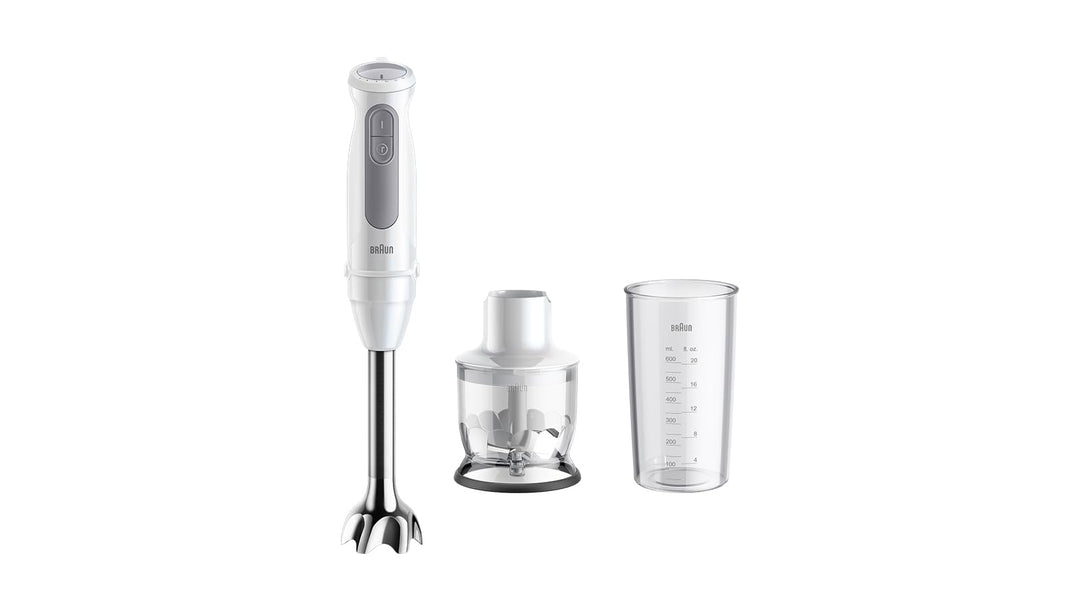 Braun Stabmixer MultiQuick 5 MQ50201M, PowerBell Plus Technologie, 21 Geschwindigkeitsstufen+Turbo,