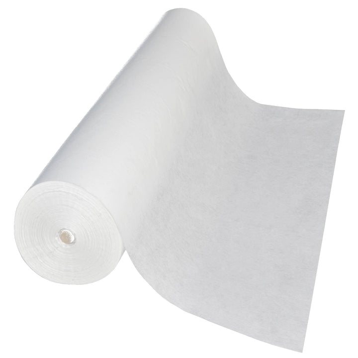 AUCUNE Grosse rechteckige Tischdecke auf Vlies-Rolle, 50 m, Weiss
