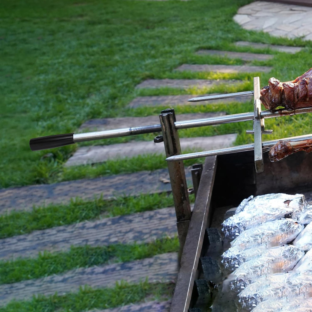 Hitzebeständiger Bakelit Drehgriff mit Kupferkerngewinde M6*100 Ersatzgriff für Grillgabel und Ofenz