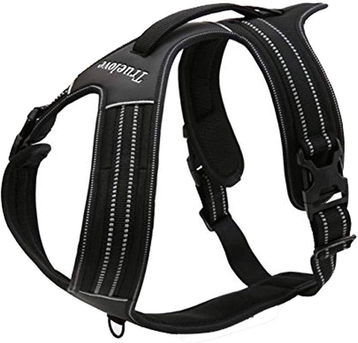 Truelove TLH5551 verhindert Zerren Hundegeschirr mit Griff Weich Gepolstert Pet Hundegeschirr Weste,