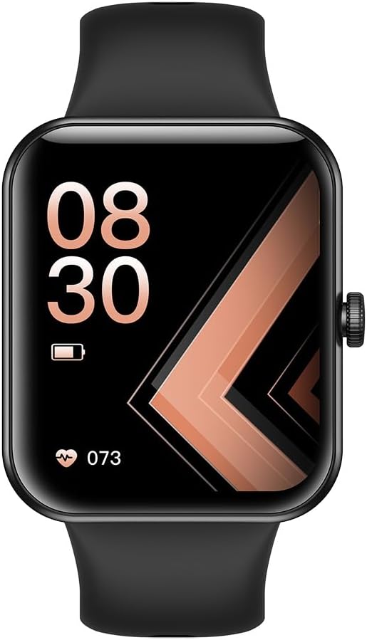 wasserdichte, sportliche, robuste Smartwatch myPhone Watch CL schwarz mit grossem Akku