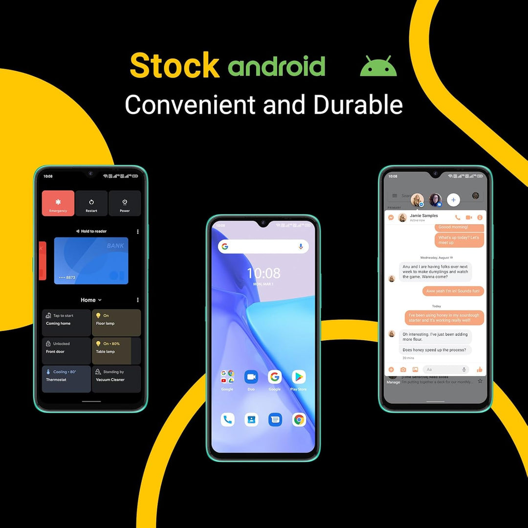 UMIDIGI Power 5 Smartphone Ohne Vertrag,3GB+64GB Handy Günstig,6150mAh Akku,Android 11 Handy ohne ve