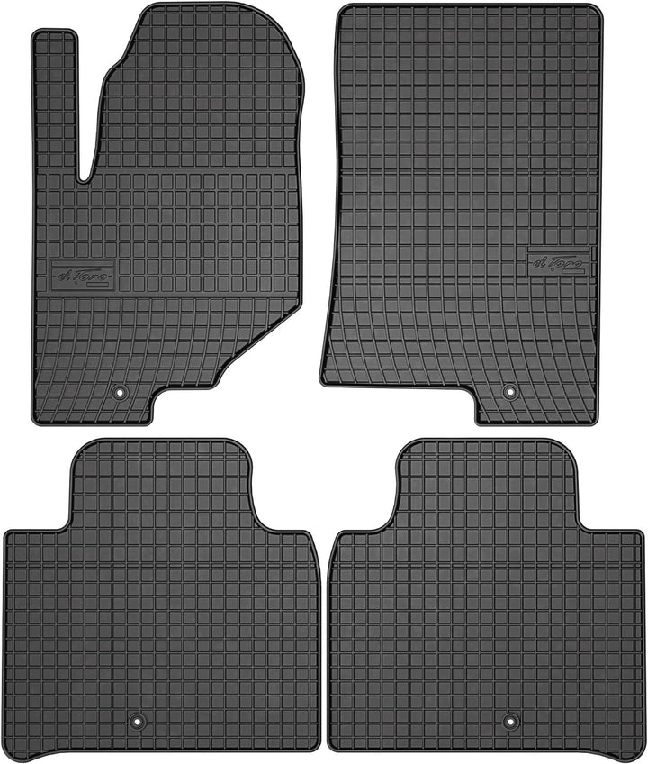 SMK Gummimatten auto fussmatten Satz für SsangYong Rexton IV ab 2017 Erleben Sie einen neuen Standar