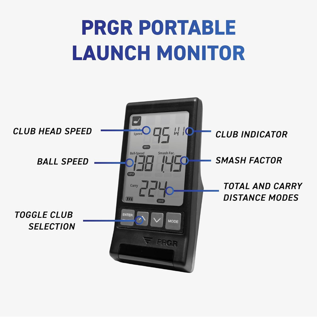 PRGR Tragbarer Golf-Start-Monitor