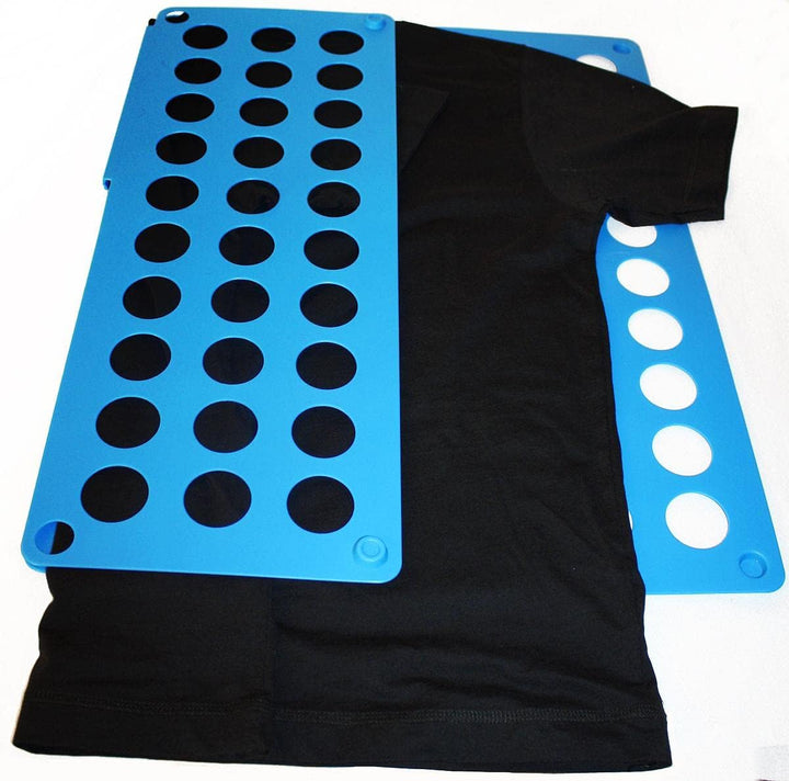 Close Up T-Shirt Folder Wäschefalter 2er Set/Faltbrett/Hemdenfalter/Falthilfe für Shirts, Hemden, Pu