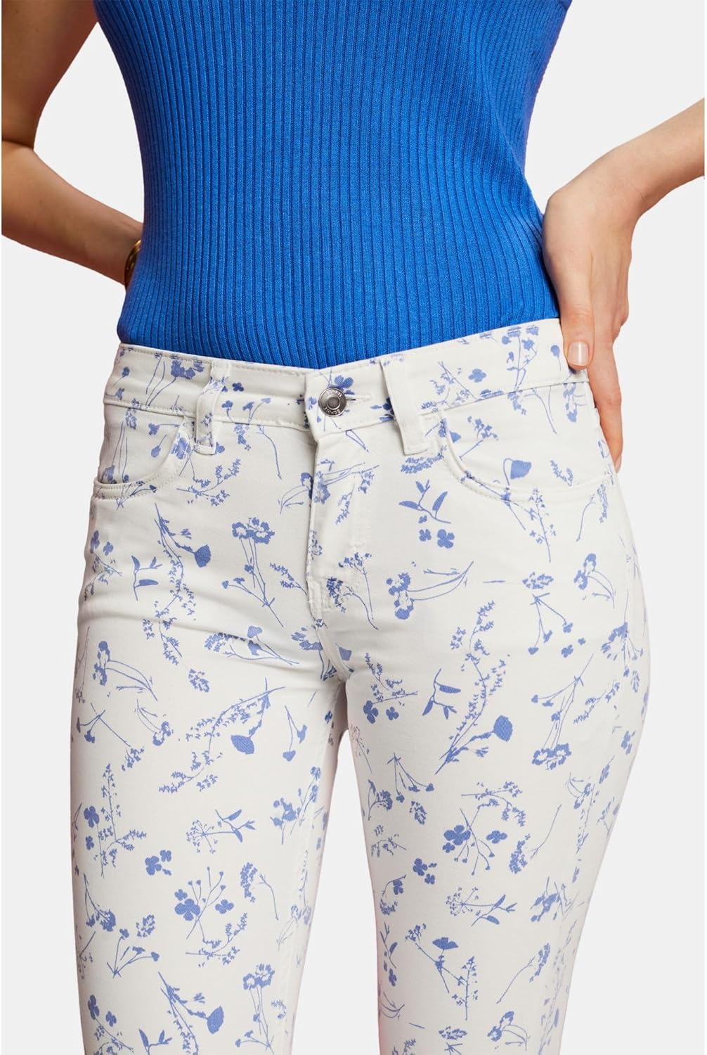 ESPRIT Damen Hose, 401/Navy 2