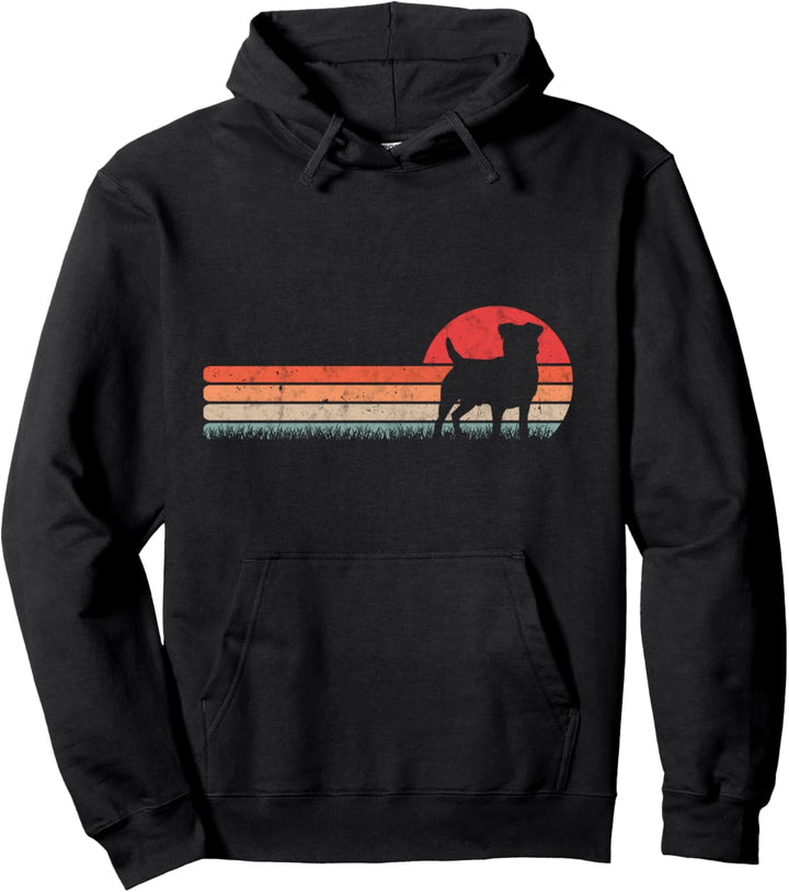 Deutscher Jagdterrier Vintage Jagdhund Pullover Hoodie