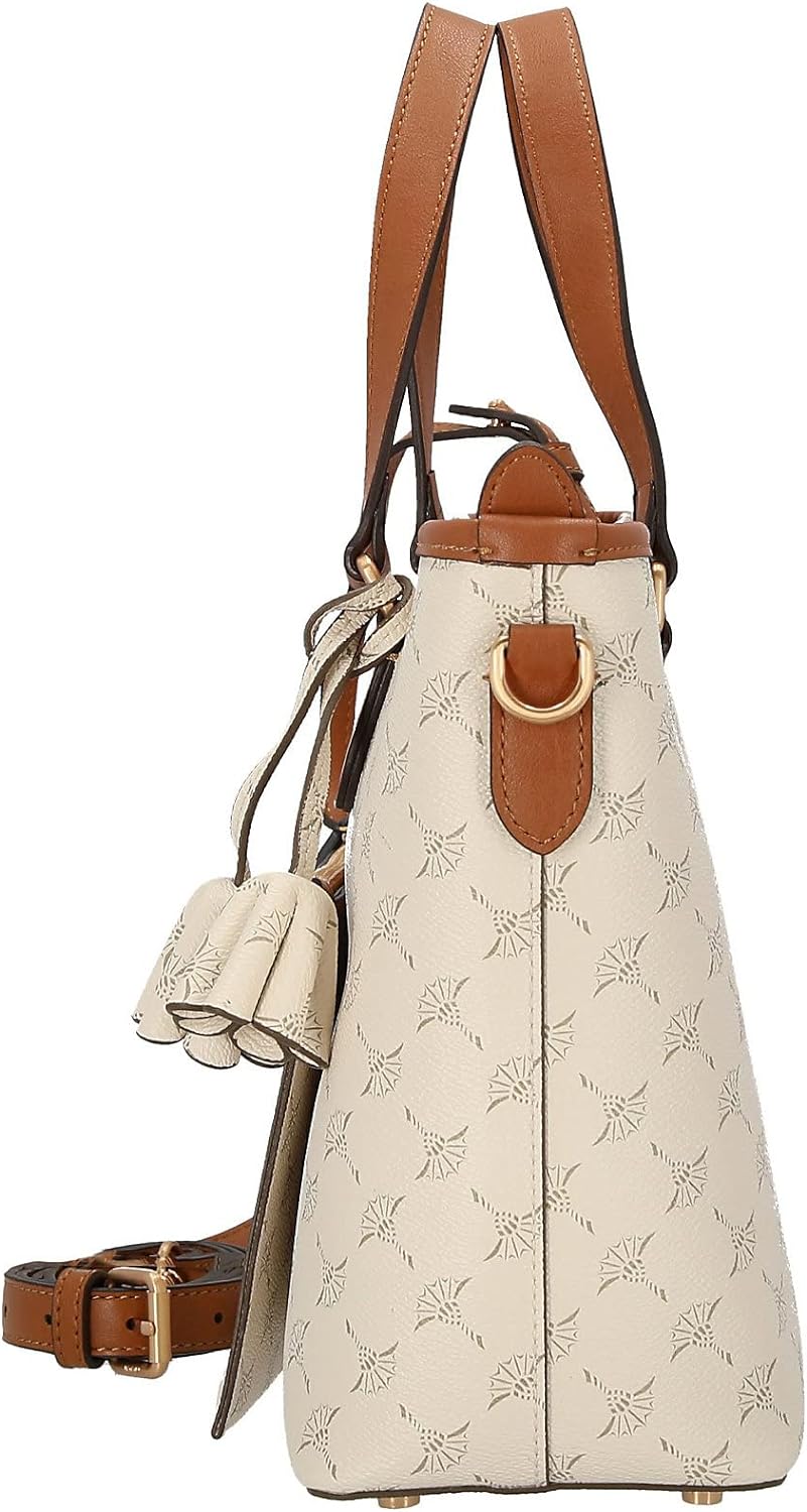 Joop! Women - Cortina Ketty Handtasche für Damen, Stylisches Accessoire mit Zusatztasche in Weiss