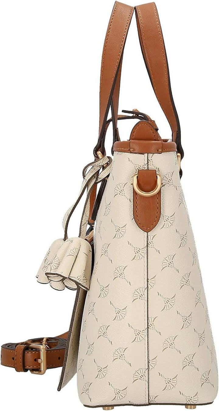 Joop! Women - Cortina Ketty Handtasche für Damen, Stylisches Accessoire mit Zusatztasche in Weiss