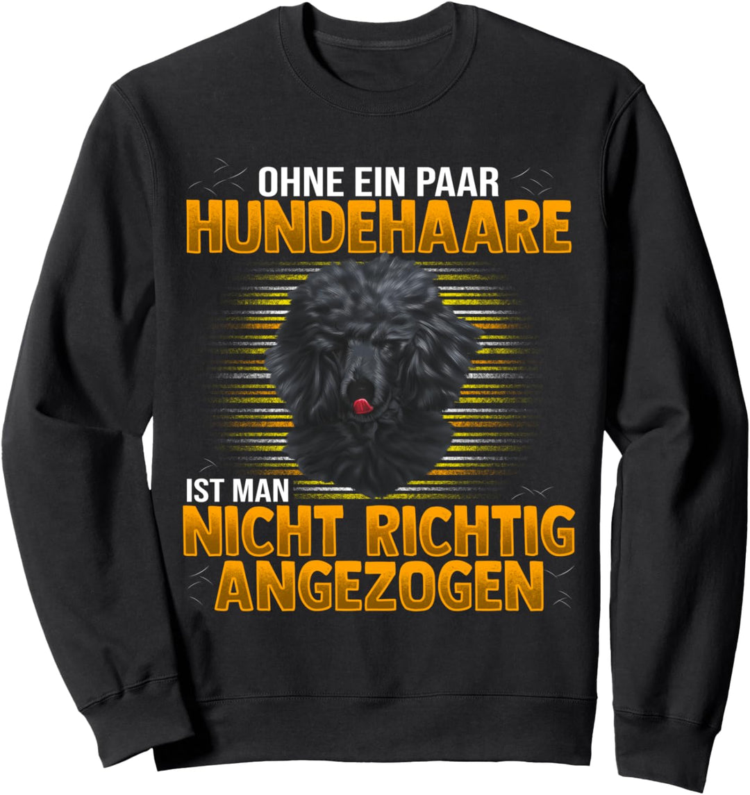 Pudel Hund Geschenke Hunderasse Sweatshirt