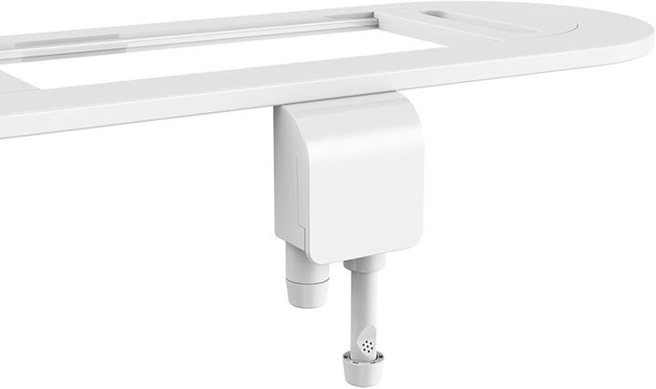 43 X 12 X 7 Cm Bidet-Toilettensitz Mit Doppeldüse Smart-Toilettenspüler Aus ABS Nicht Elektrisch, To