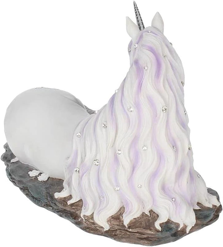 Nemesis Now B2832H7 Dekofigur Ruhe, 19 cm, Kunstharz, Weiss