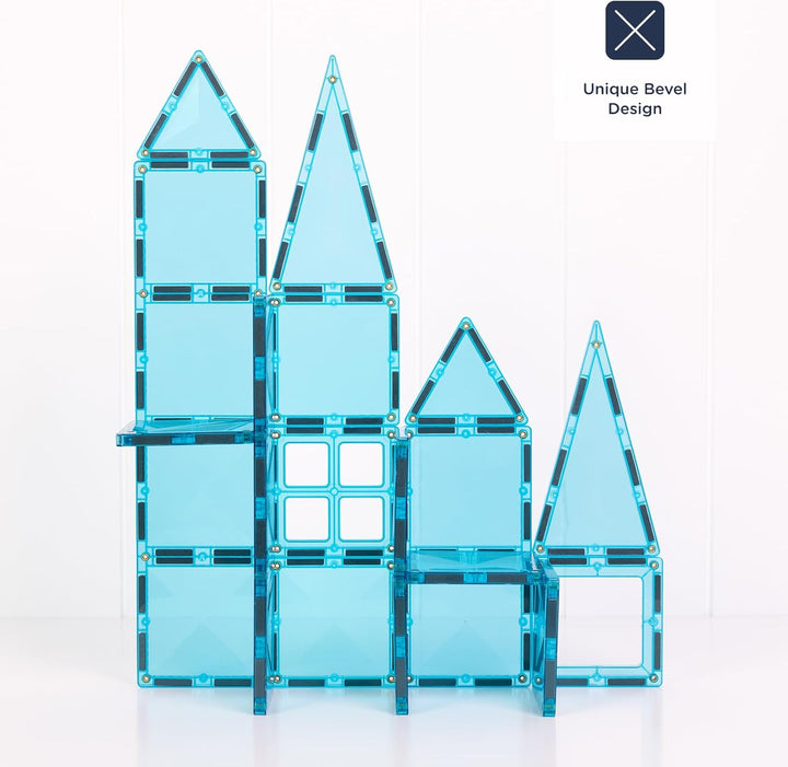 CONNETIX Magnetbausteine Charity Edition Teal Pack, 20 Stück
