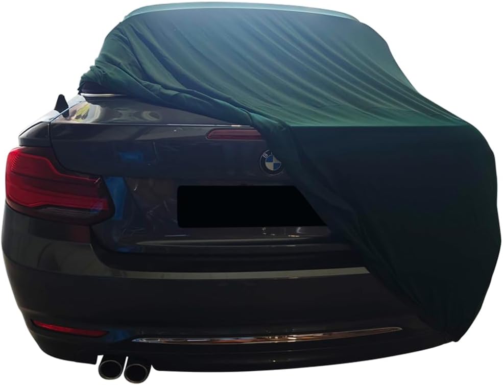 Indoor Autoabdeckung kompatibel mit BMW 2-Series F22 Coupe SUPER Soft Stretch
