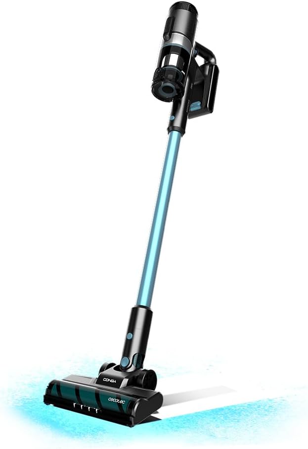 Cecotec Akku-Stielstaubsauger Conga Rockstar 1500 Ray Jalisco. 215 W, 12 kPa, 45 Minuten Autonomie,