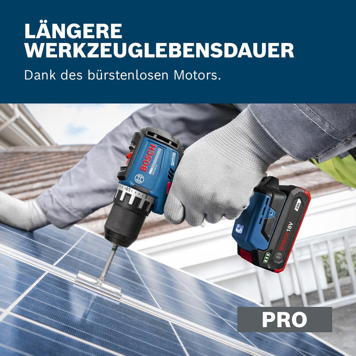 Bosch PRO 18V System Akku-Bohrschrauber GSR18V-52
