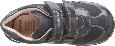 Geox Baby-Mädchen B Kaytan A First Steps, Grau Dk Grey C9002