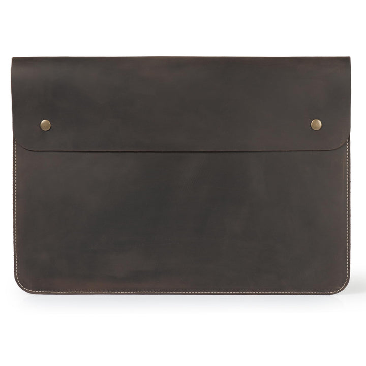 MegaGear Genuine Leather MacBook Bag 13.3 Inch - Chestnut Chestnut 13-13.3 inches, Chestnut 13-13.3