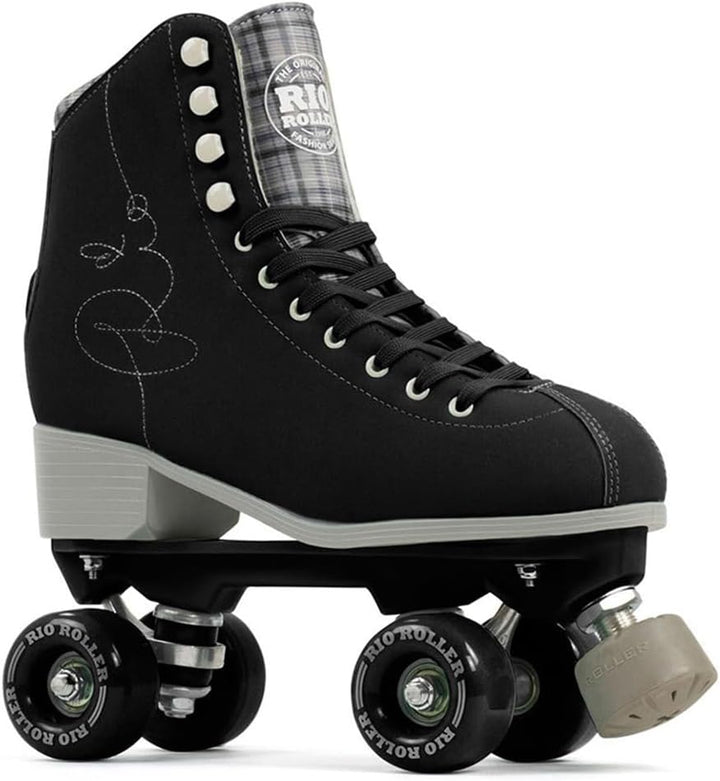 Rio Roller Signature Adults Rollschuhe UK 4 / EU 37 Schwarz, UK 4 / EU 37 Schwarz