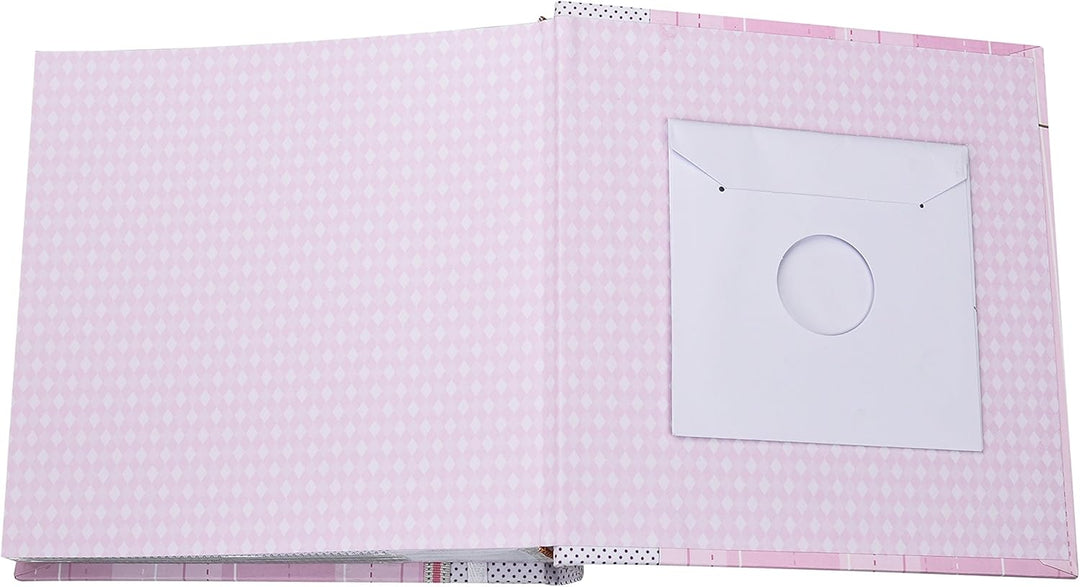 Apan Grosse Baby-Rosa- Memo Slip In Fotoalbum 200 6x4 '' Fotos - Elephant Kinder -Ideale Geschenk
