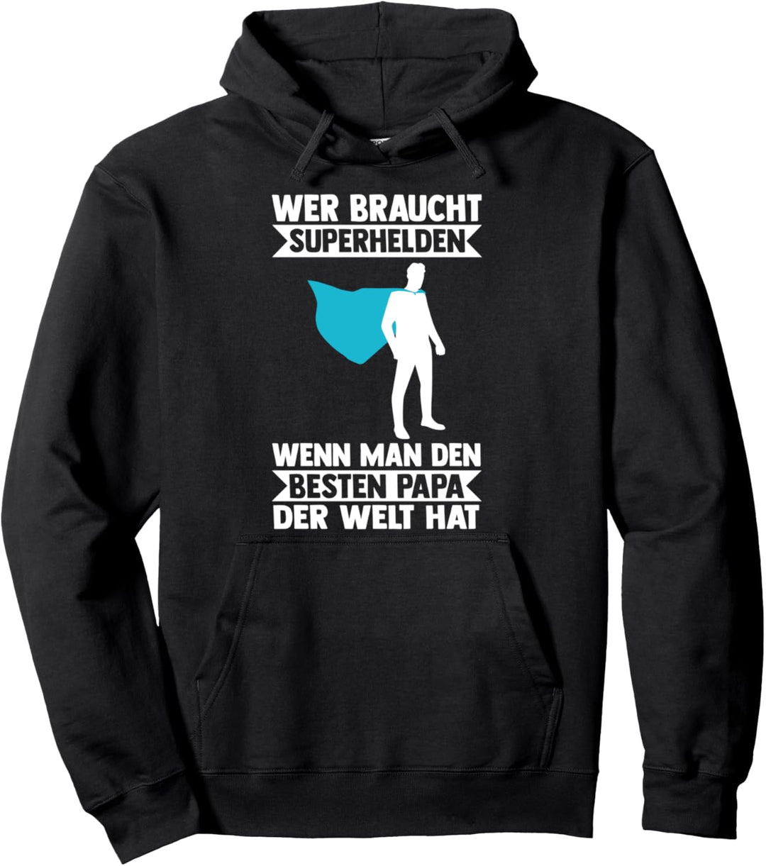 Superhelden Papa Pullover Hoodie