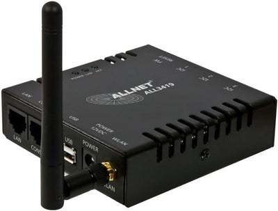 ALLNET ALL3419 Avec fil &sans fil Noir