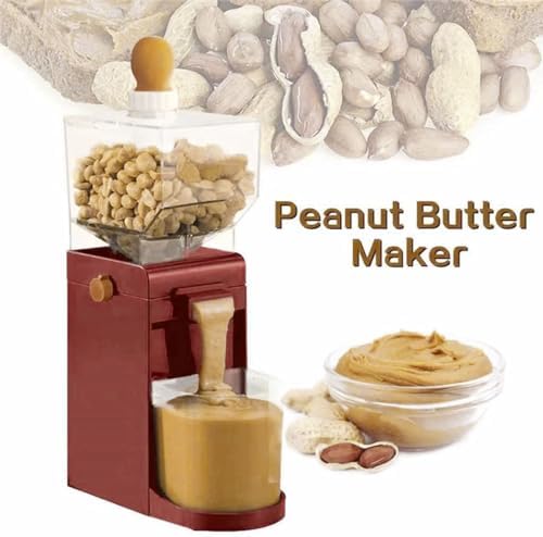 TOPINCN Elektrischer Erdnussbutter-Maker für Selbstgemachte Nussbutter mit Rutschfester Silikonbasis