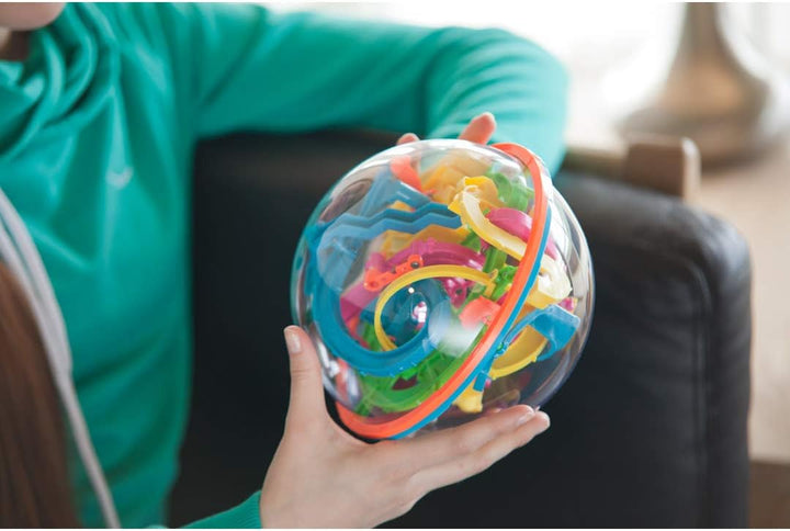 ADDICTABALL - 3D Kugellabyrinth 20 cm, 3D Puzzle Ball mit 138 Etappen, Kugelspiel, Geschicklichkeit