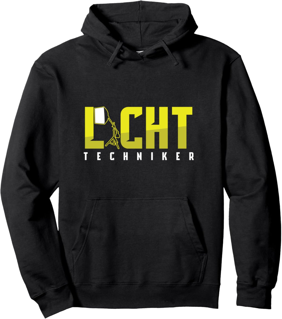 Lichttechniker Licht Beleuchtungtechniker Technik Geschenk Pullover Hoodie