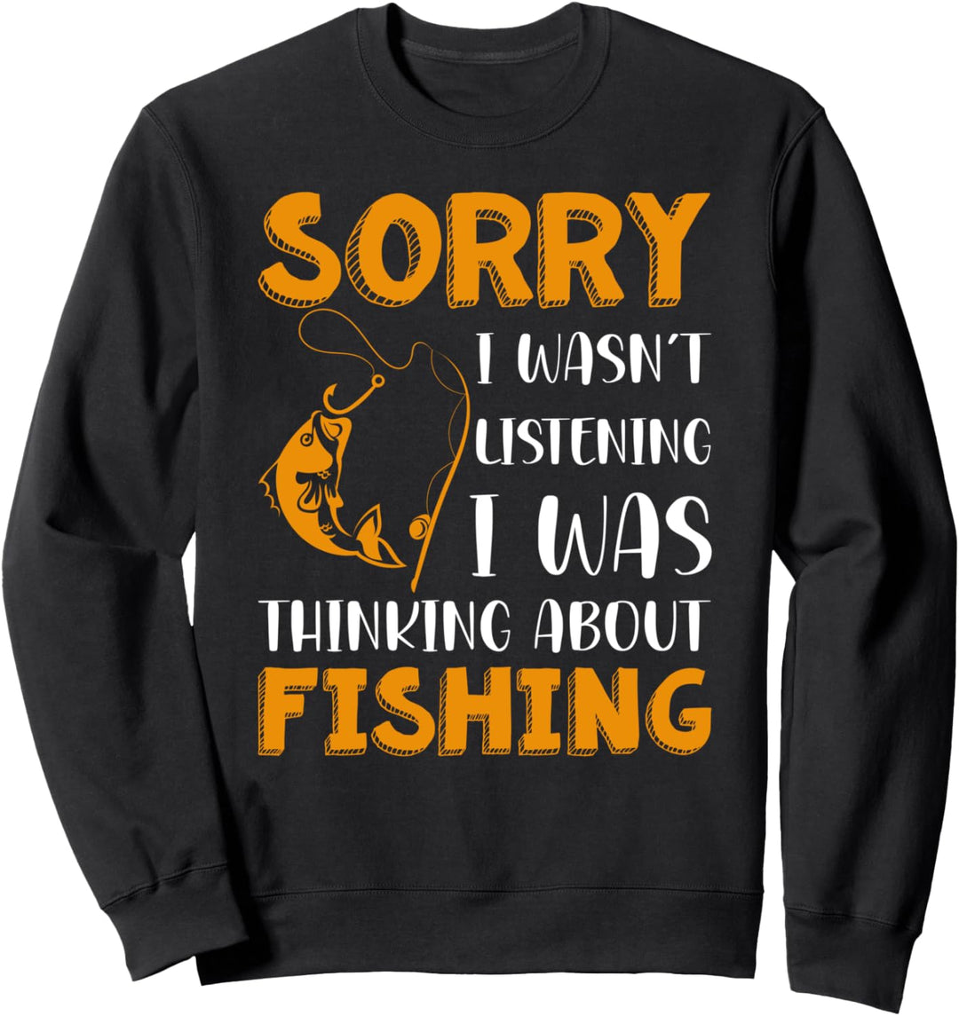 Karpfen Fisch Hobby Angler Angelrute Lustiges Angeln Sweatshirt