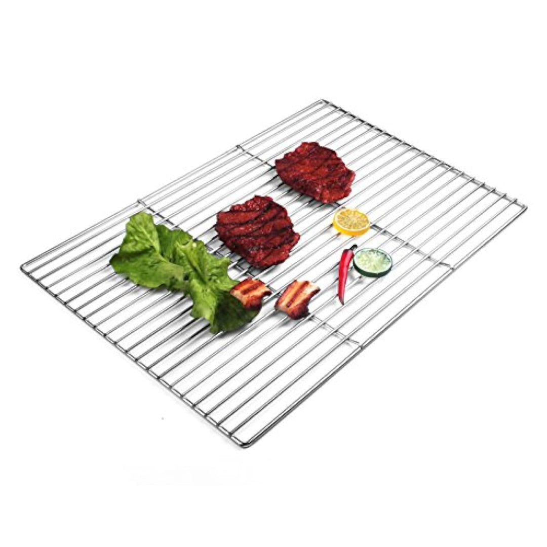 Grillrost aus Edelstahl Eckig 60 cm x 40 cm