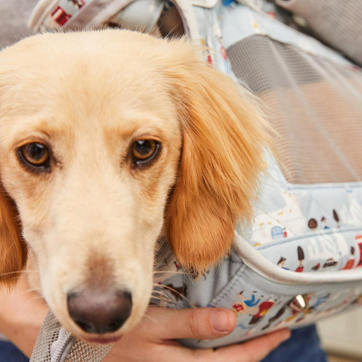 Cath Kidston Tragetasche für Haustiere, Hunde/Katzen, Stoff, London-Aufdruck
