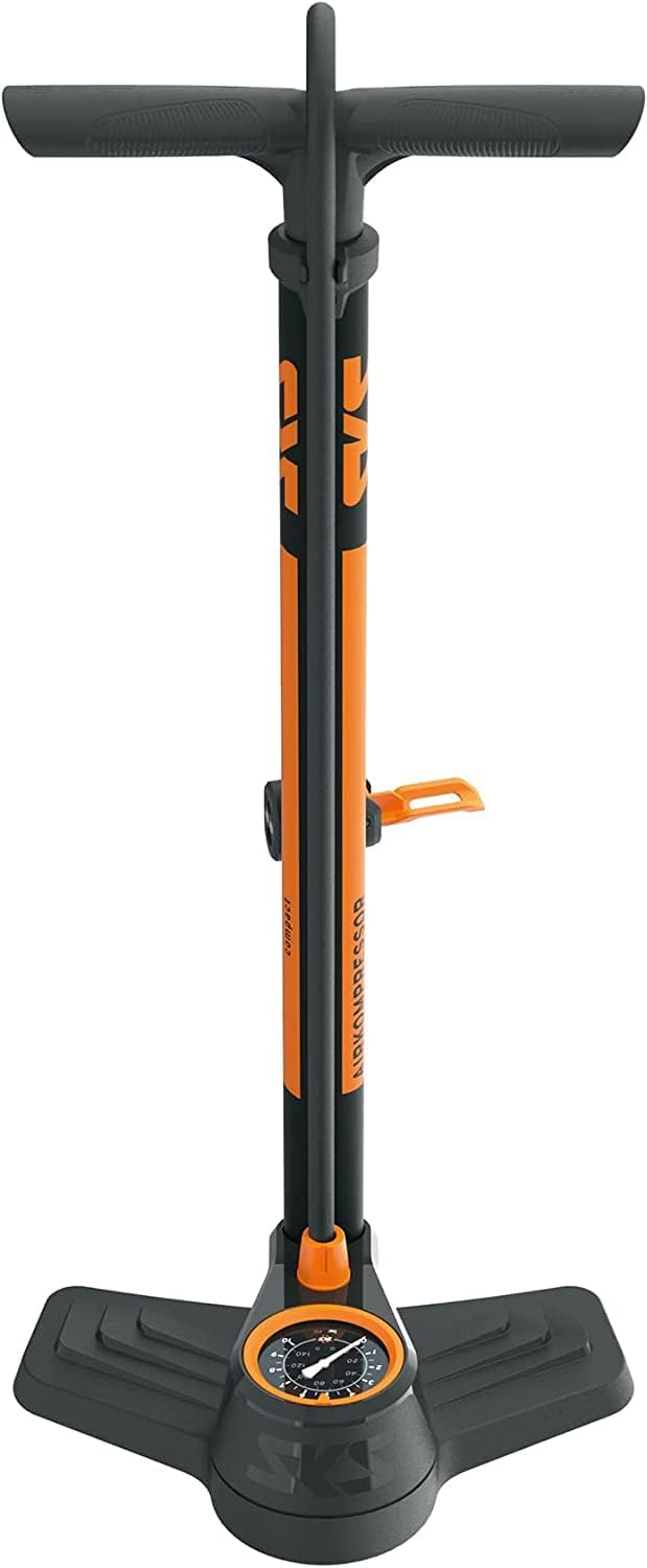 SKS GERMANY Unisex – Erwachsene Compact 10.0 Standpumpe, Schwarz, One Size
