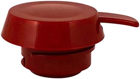 Helios Servitherm Thermoskanne Rot 0,6L – 6h Heiss - Hält Getränke heiss & kalt – Einhandbedienung -