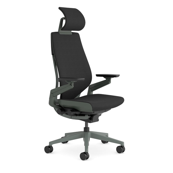 Steelcase Gesture Ergonomischer Bürostuhl mit 360° Armlehnen, 3D-Live Back Lumbalstütze, anpassbarer