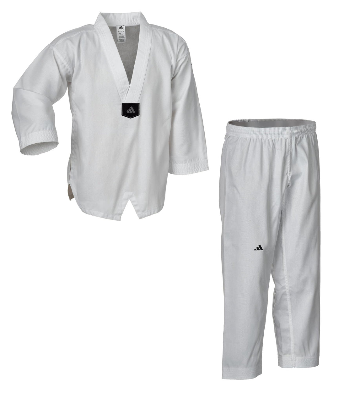adidas Taekwondoanzug Training | Dobok mit Baumwollanteil für Kinder und Erwachsene | Leicht und atm