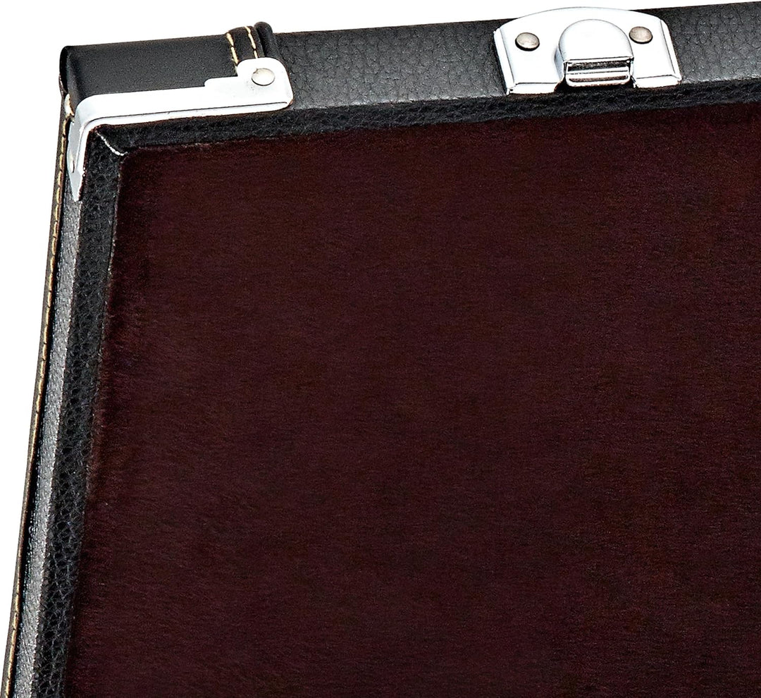 ORTEGA Koffer für E-Gitarre - Black Flat/Chrom Hardware