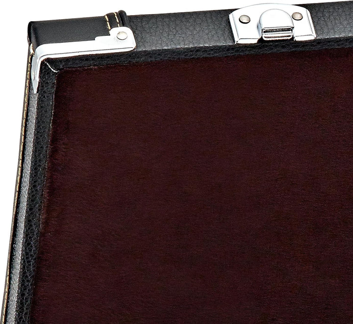 ORTEGA Koffer für E-Gitarre - Black Flat/Chrom Hardware