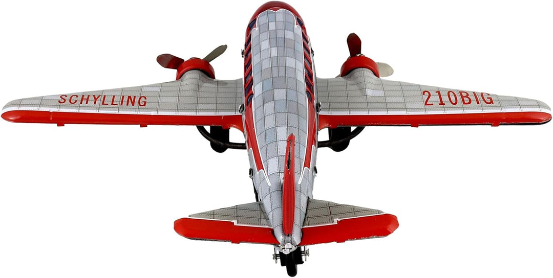 Freak Scene Blechspielzeug - Propeller Flugzeug Douglas DC-3 Rosinenbomber Blechflugzeug