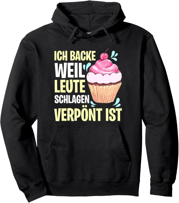 Cupcake Cupcakes Backen Kuchen Bäcker Bäckerin Konditor Pullover Hoodie
