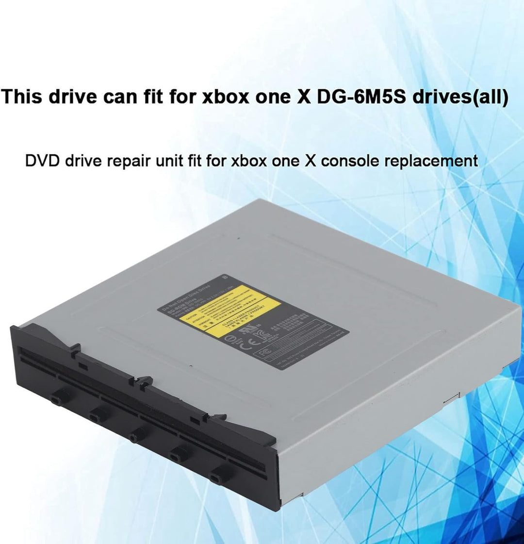 PUSOKEI Optisches Laufwerk für One X DG-6M5S-Spielekonsole, integriertes Laufwerk, tragbare Aluminiu