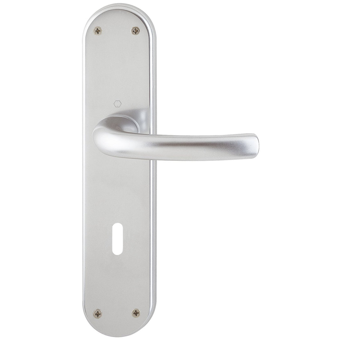 HOPPE 1776505 Renovationsgarnitur Tôkyô 1710/3334 Alu.F1 SK/OL 4-KT.8mm Entf.78mm