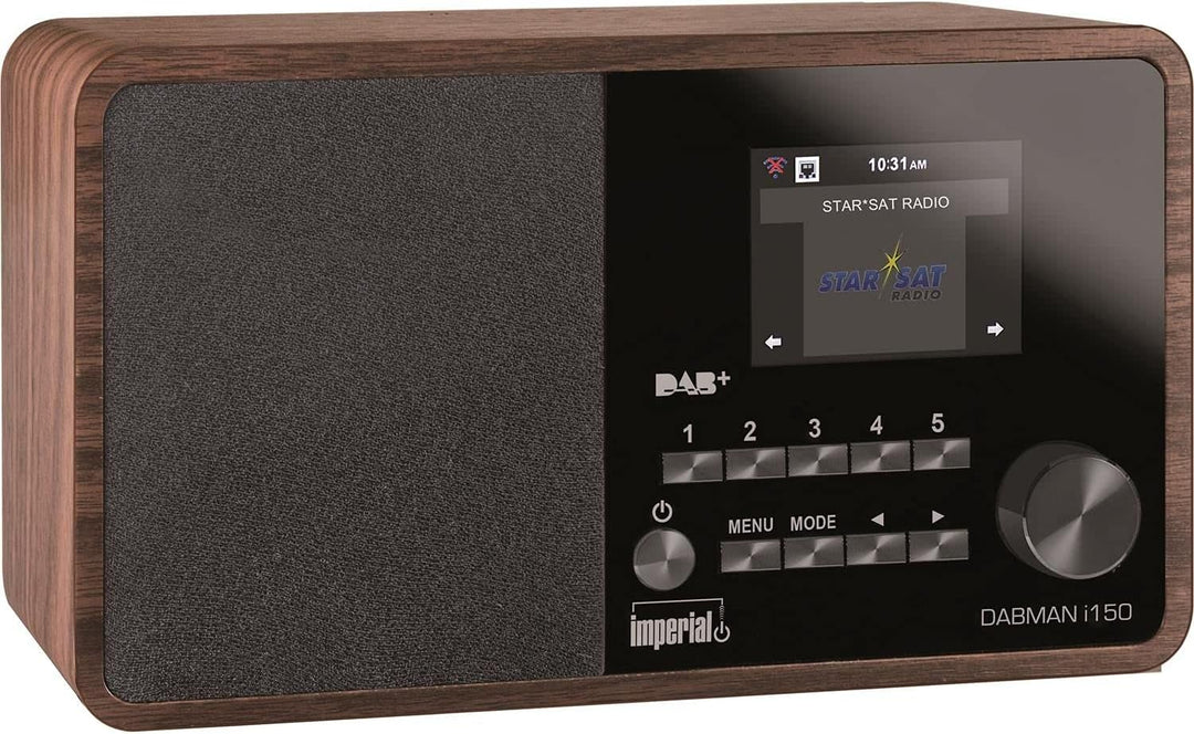 Imperial DABMAN i150 Internetradio/Digitalradio (Internet, DAB+ / DAB, UKW, USB, WLAN, 2,8"" Farbdis