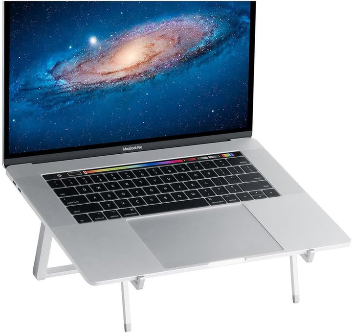 Rain Design mBar Pro+ Foldable Laptop Stand - Silver mBar Pro+ Silber, mBar Pro+ Silber