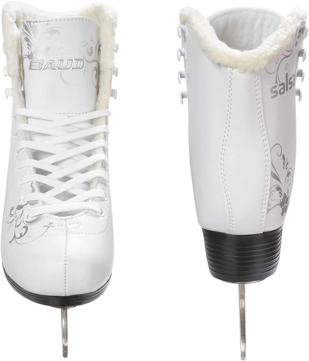 BAUD Damen Mädchen Schlittschuhe gefüttert Classic 41, 41
